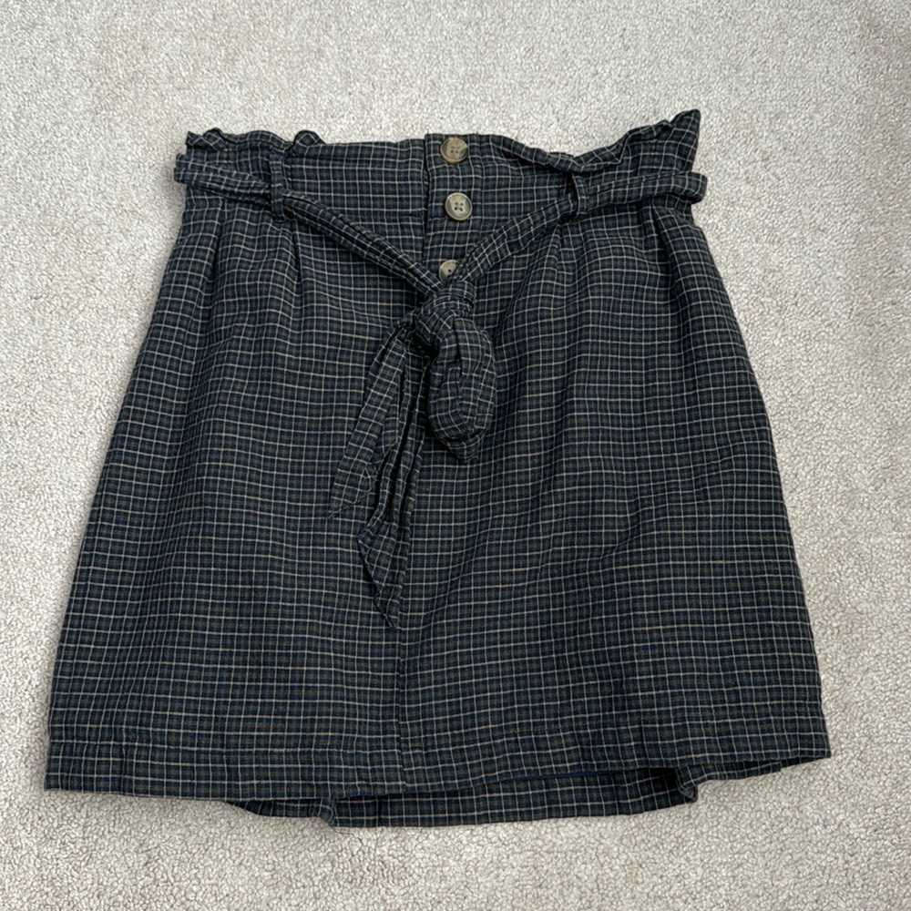 American Eagle Plaid Mini Skirt